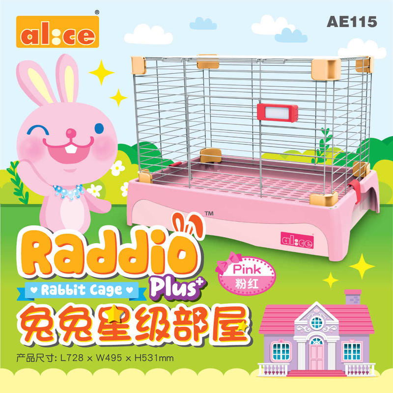 Raddio® Plus+ Rabbit Cage
