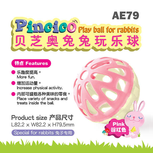 Pincico Play Ball for Rabbits