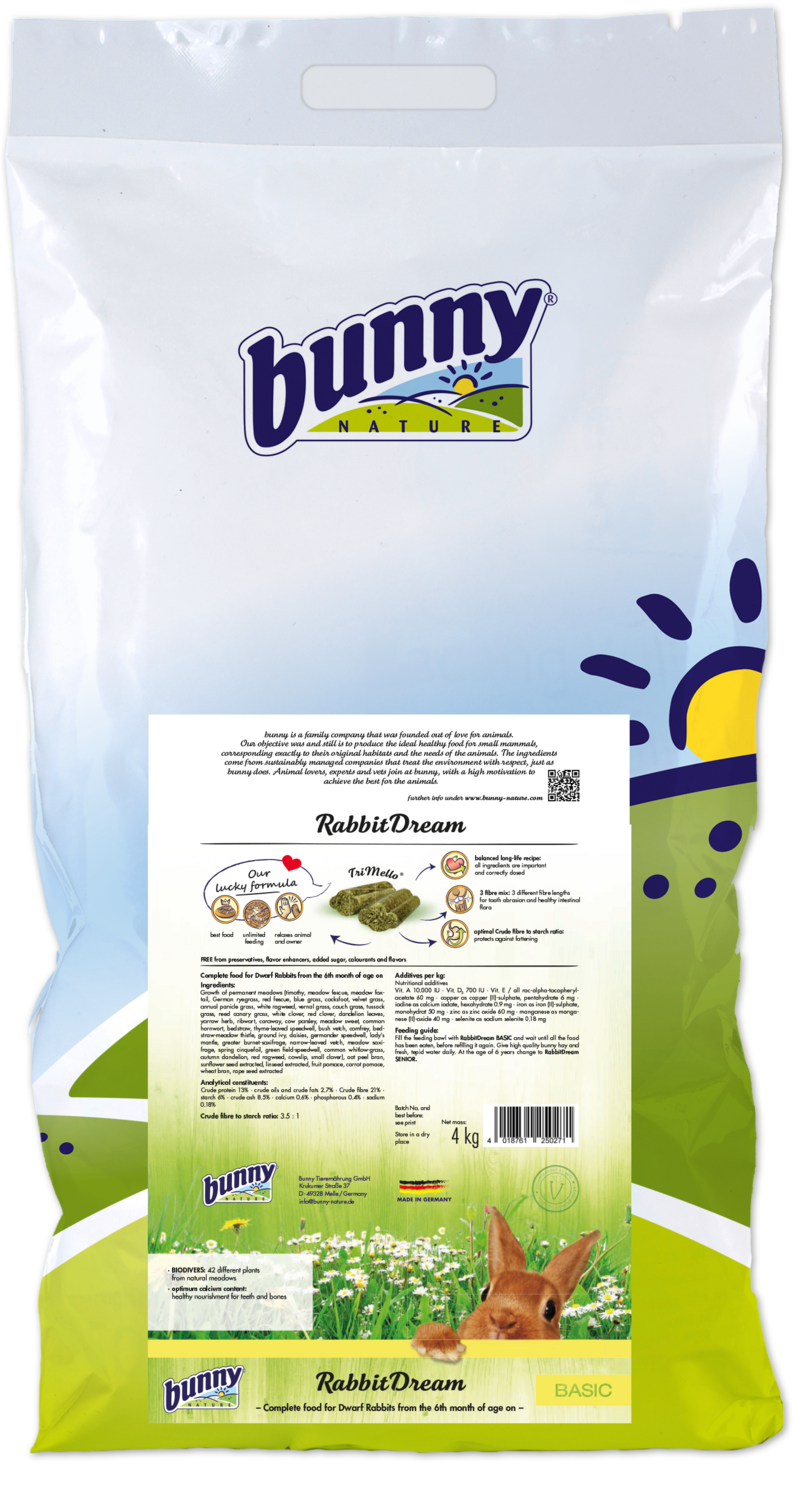 Bunny Nature 草本成兔糧-4kg