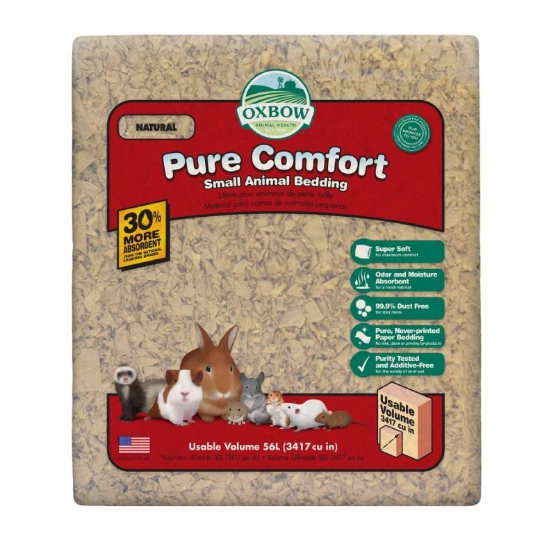 Oxbow 愛寶 環保吸水紙棉 原色 56L