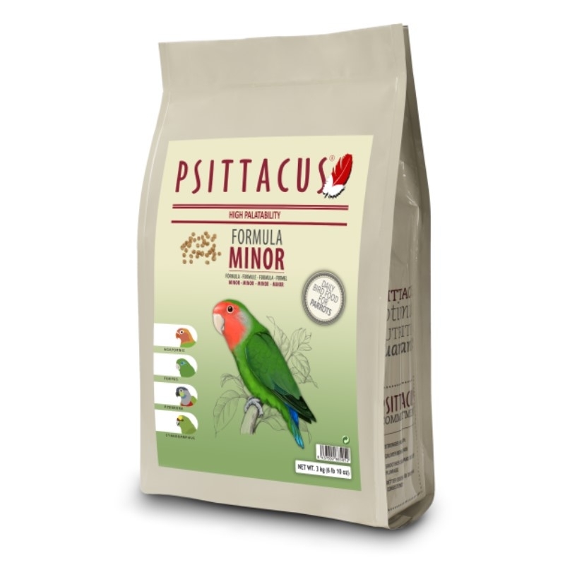 Psittacus 牡丹鸚鵡糧(愛情鳥) - 3kg