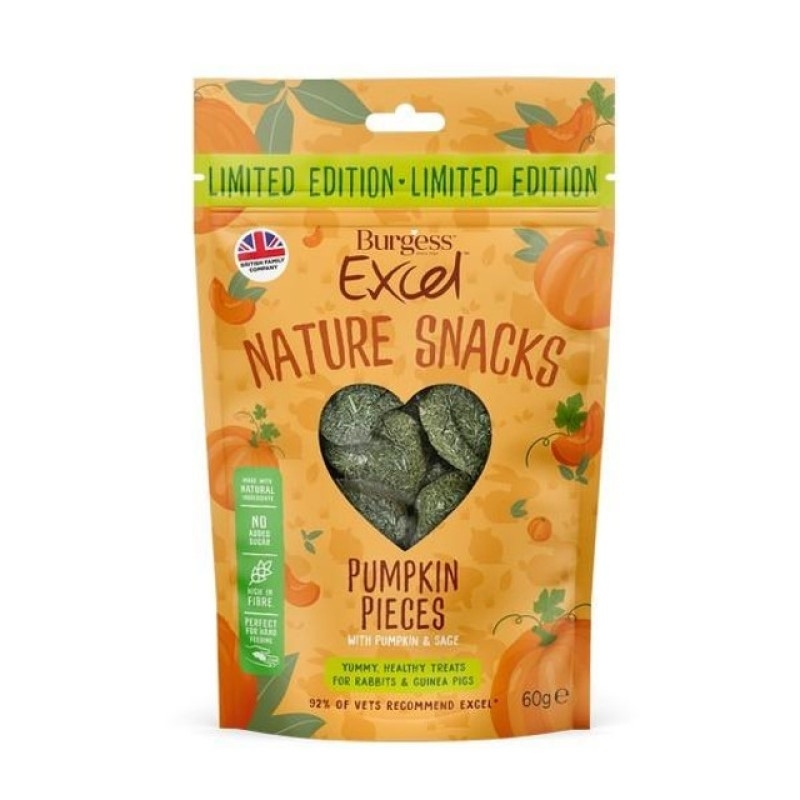 Burgess Excel 香草南爪味心型小食 - 60g