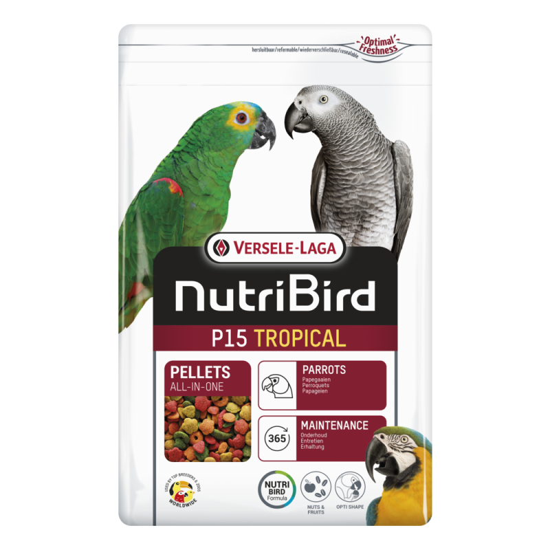 Versele-Laga Nutribird P15 Tropical 鸚鵡糧 - 1kg