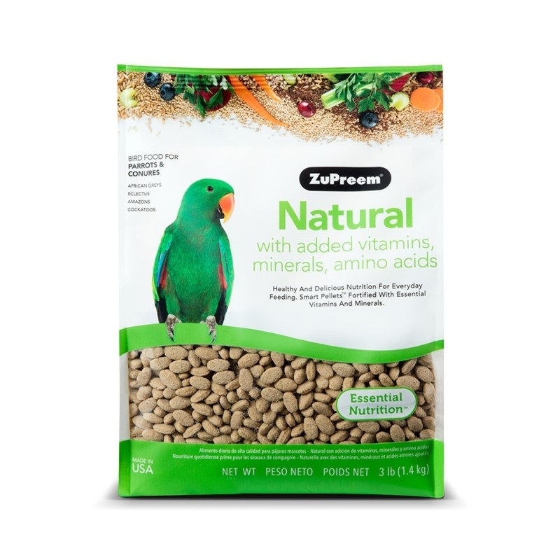 Zupreem 蔬菜滋養大餐 中大型鸚 鳥飼糧料- 3lb