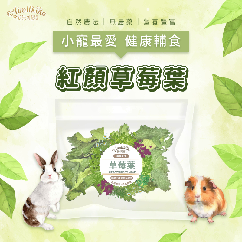 愛米可緹 紅頻草苺葉 - 12g