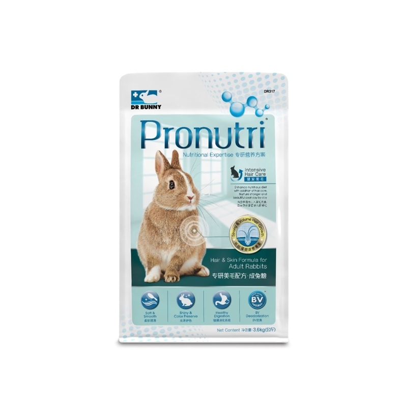 Dr. Bunny Pronutri 專研美毛配方·成兔糧-3.6kg