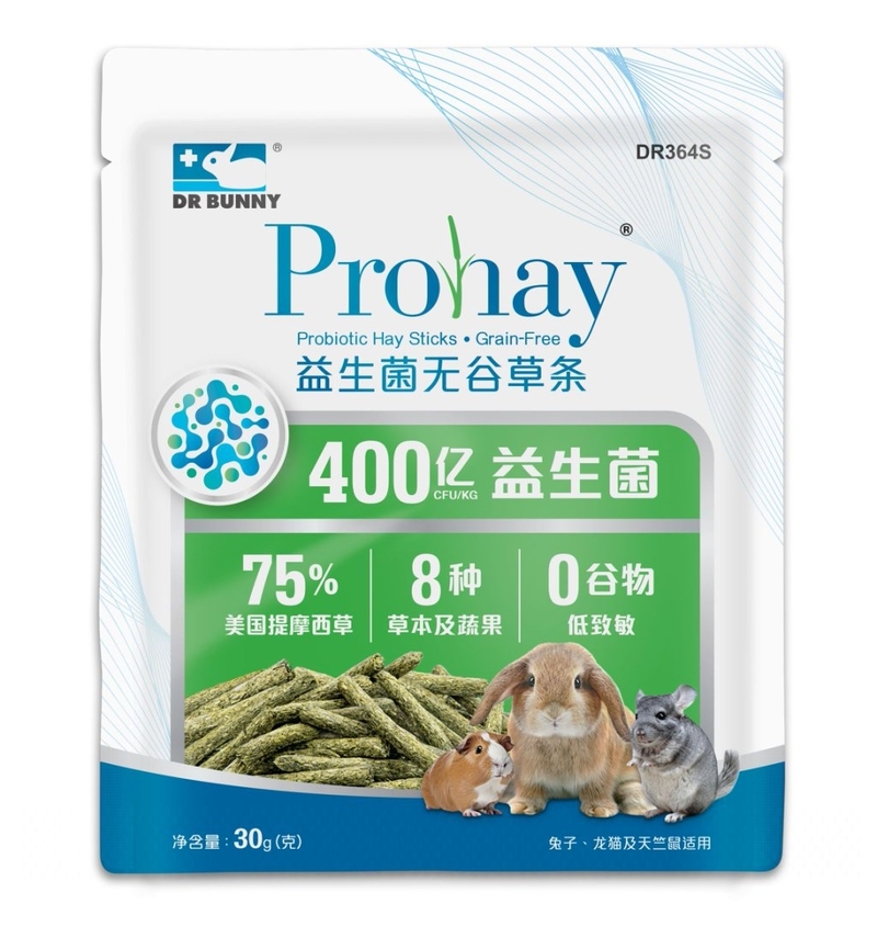 兔博士®益生菌無谷系草條 30g