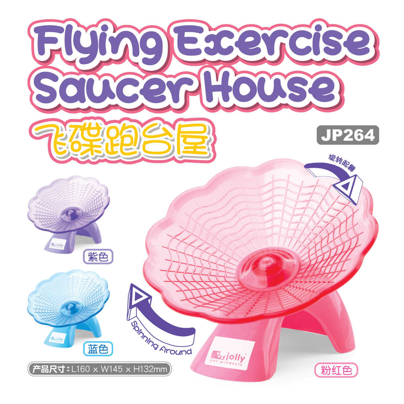 Flying Exercise Saucer House